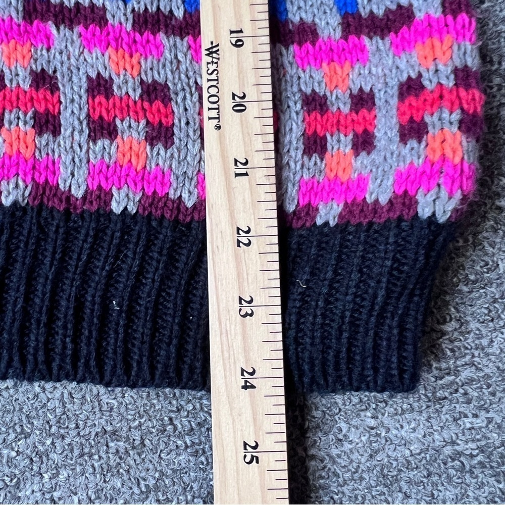 Allison Joy Chunky Knit Multi Color Sweater Small - Picture 8 of 9